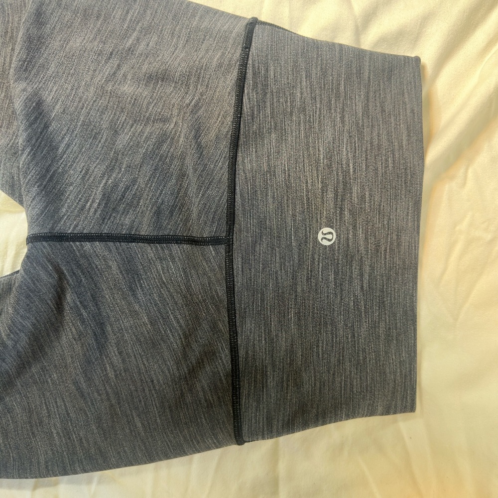 Lululemon Gray High Rise Leggings